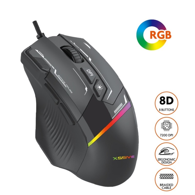 Xssive XSS-GMS01 Wired Gaming Mouse