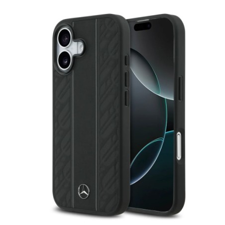 Mercedes HardCase MagSafe Laurel iPhone 17 — Noir