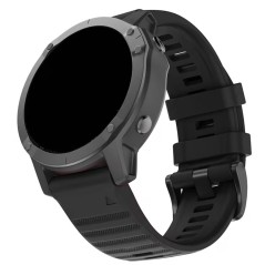 Bracelet silicone Garmin Fenix 22mm - Noir