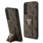Guess Hülle Galaxy S24+ — 4G Grip Stand Triangle Logo