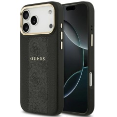Guess HardCase MagSafe 4G Stripe iPhone 17 Pro Max — Noir
