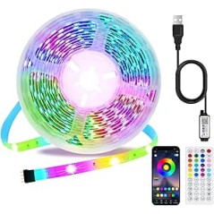 RGB LED-Streifen 3,5M TV Bluetooth Musik-Sync