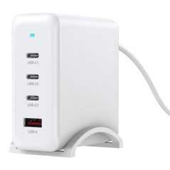 Xssive Chargeur GaN PD 100W XSS-AC85 — Blanc