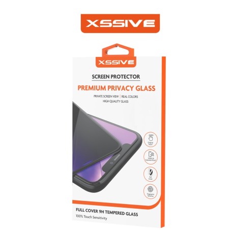 Xssive GoldLine 6D Privacy Gehärtetes Glas