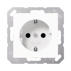 Prise encastrée JUNG A1520WW blanche