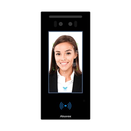 Contrôle d'accès Akuvox AK-A05C 5" Facial RFID NFC BLE QR I5