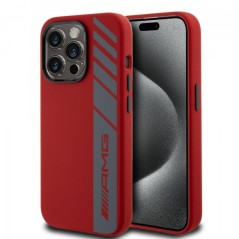 AMG HardCase MagSafe Silicone iPhone 15 Pro — Rouge