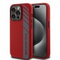 AMG HardCase MagSafe Silikon iPhone 15 Pro — Rot