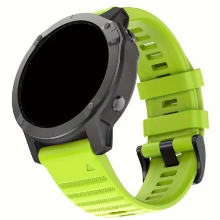 Garmin Fenix Silicone Band 22mm - Yellow / Green