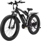 VTT Électrique P50 Fat Tire 26" 250W 48V 15Ah Shimano 21V
