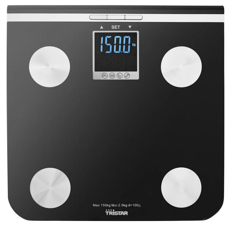 Tristar WG-2424 Pèse-personne Analyseur Corporel 150kg Noir