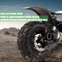 Trotinete Elétrica 5600W Dual Motor 11" Off-Road