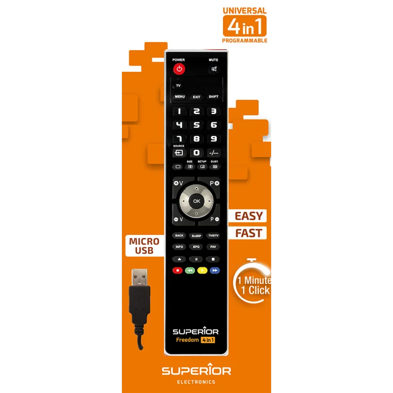 Freedom USB-C Universal Remote Control – Superior SUPTUB003