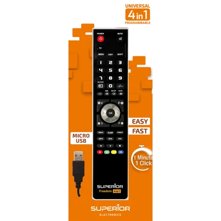 Freedom USB-C Universal Remote Control – Superior SUPTUB003