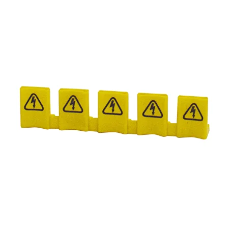 Proteção de contacto elétrico amarela