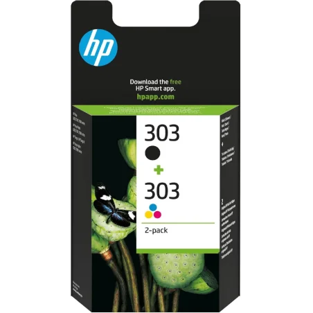 HP 303 Pack 2 Cartouches d’Encre Originales (3YM92AE)