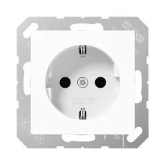 Prise encastrée JUNG A1520WW blanche