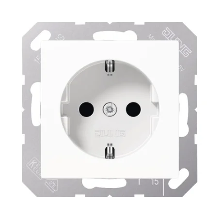 Prise encastrée JUNG A1520WW blanche