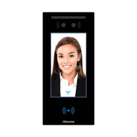 Zugangskontrolle Akuvox AK-A05C 5" Gesicht RFID NFC BLE QR 5