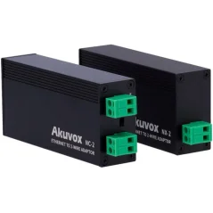 Kit adaptateur IP 2 fils Akuvox AK-NX-2 PoE interphone