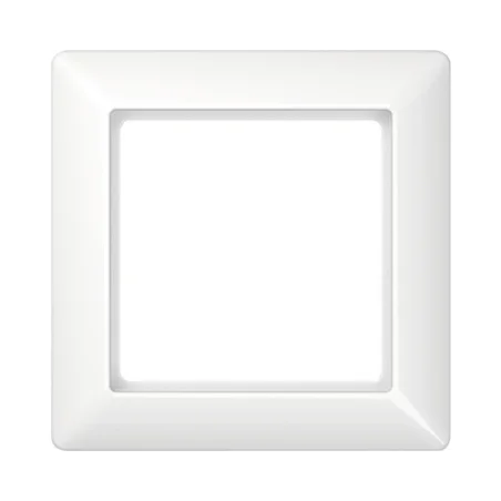 Cadre simple blanc alpin - JUNG AS500