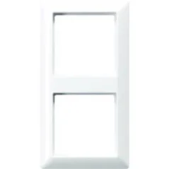 Cadre double blanc alpin - JUNG AS500