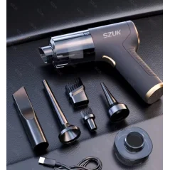 Mini Aspirateur Voiture Sans Fil SZUK 98000Pa
