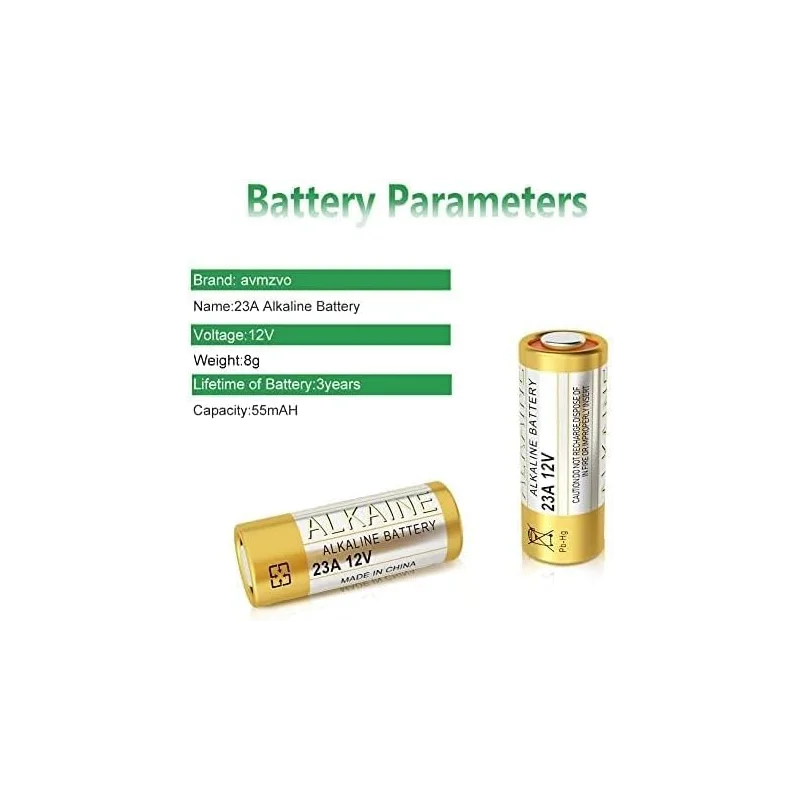 A23 12V Alkaline Battery MN21 L1028