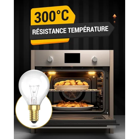 Ampoule LED E14 G45 Dimmable 2700K 300LM Blanc Chaud