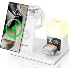 Station charge 6en1 Augnner Samsung - Blanc