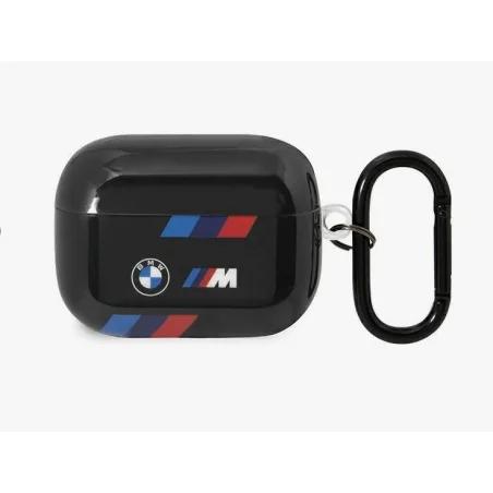 BMW Étui AirPods Pro 2 Tricolor — Noir
