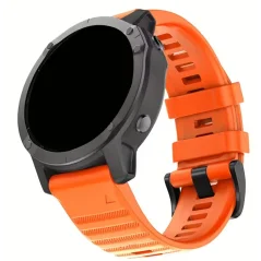 Bracelet silicone Garmin Fenix 22mm - Orange