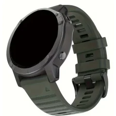 Pulseira Silicone Garmin Fenix 22mm - Verde exército