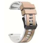 Bracelet de montre en silicone 22mm - Damassé / Blanc