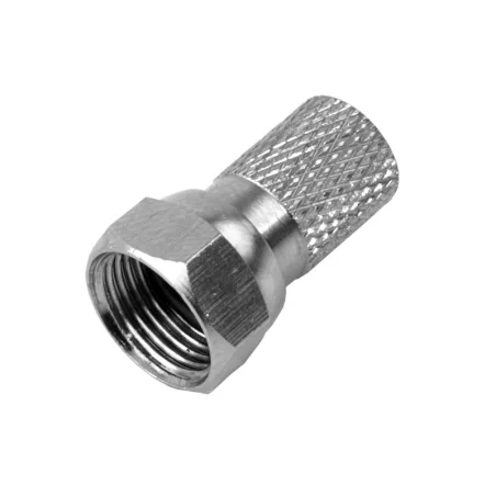 F Connector RG6 6.4mm Tecatel (100 Units)