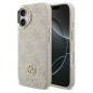 Guess HardCase MagSafe 4G Strass iPhone 17 — Rose
