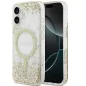 Guess HardCase MagSafe Resin Glitter iPhone 17 — Dourado
