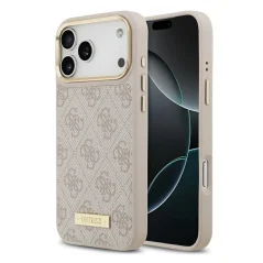 Guess HardCase MagSafe 4G iPhone 17 Pro Max — Rosa