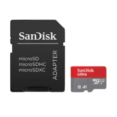 64GB SanDisk Ultra microSD with SD Adapter