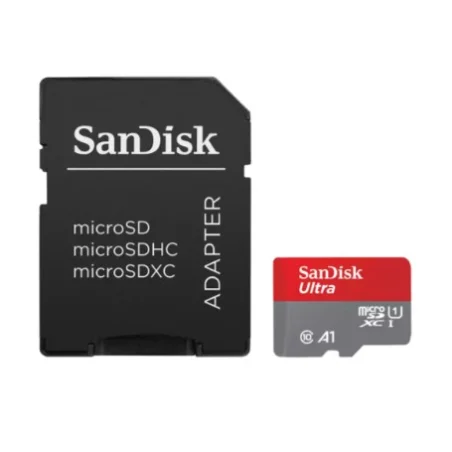 SanDisk Ultra microSD 64 Go avec adaptateur SD