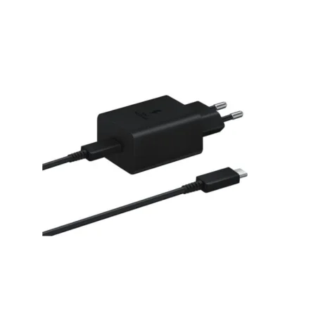 Samsung Duo 50W USB-C Ladegerät + Kabel — Schwarz