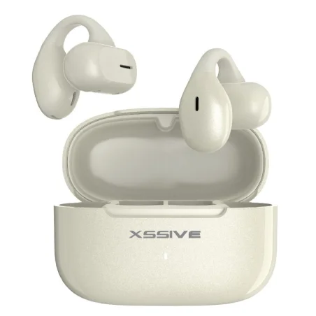 Xssive TWS Open Ear Clip XSS-CLIP-W — Creme/Branco