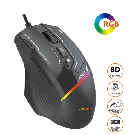 Xssive XSS-GMS01 Rato Gaming Com Fio
