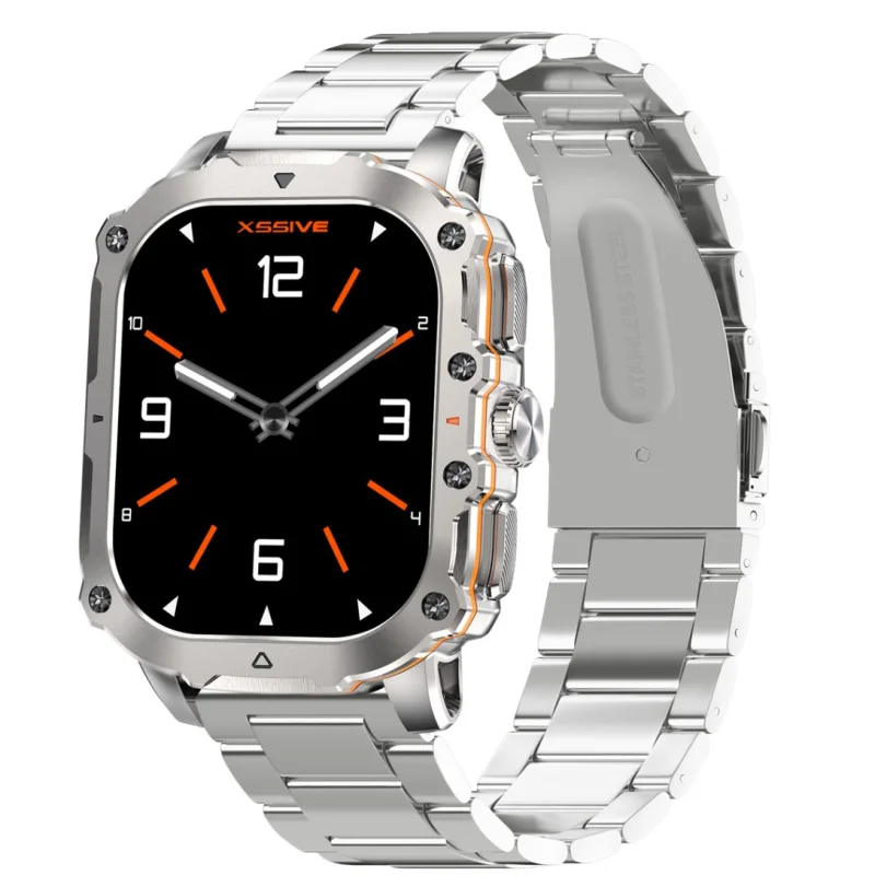 Xssive XSS-SW15 Smartwatch Acier Inoxydable Argent