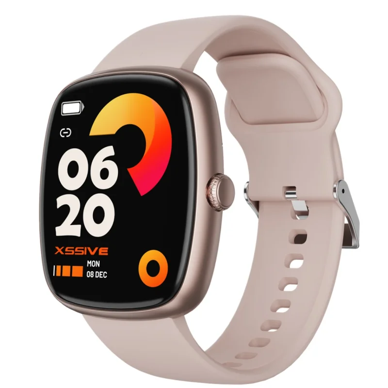 Xssive XSS-SW16RG Smartwatch Carré Rose Gold Silicone
