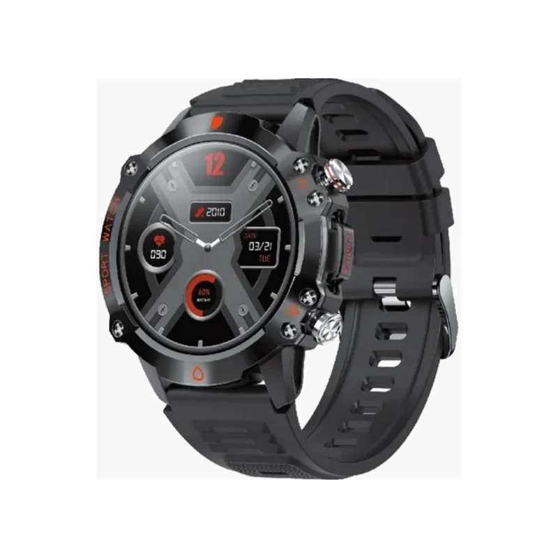 Xssive XSS-SW5B Smartwatch Sport Outdoor Rond Noir