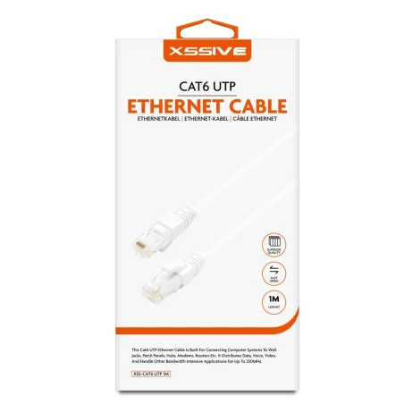Xssive Cat. 6 UTP Ethernet Cable 1 m
