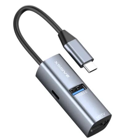 Hub USB-C Xssive 3 en 1 HDMI 4K XSS-HUB19