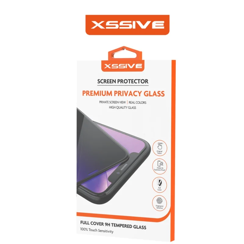 Xssive GoldLine 6D Privacy Vidro Temperado