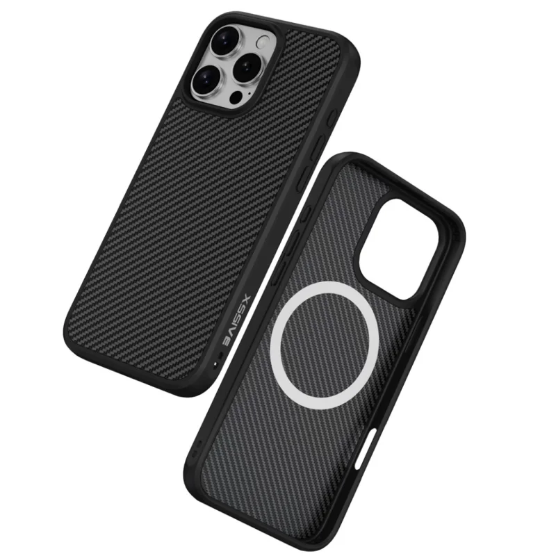 Coque TPU Carbon MagSafe iPhone 15 Pro  Xssive